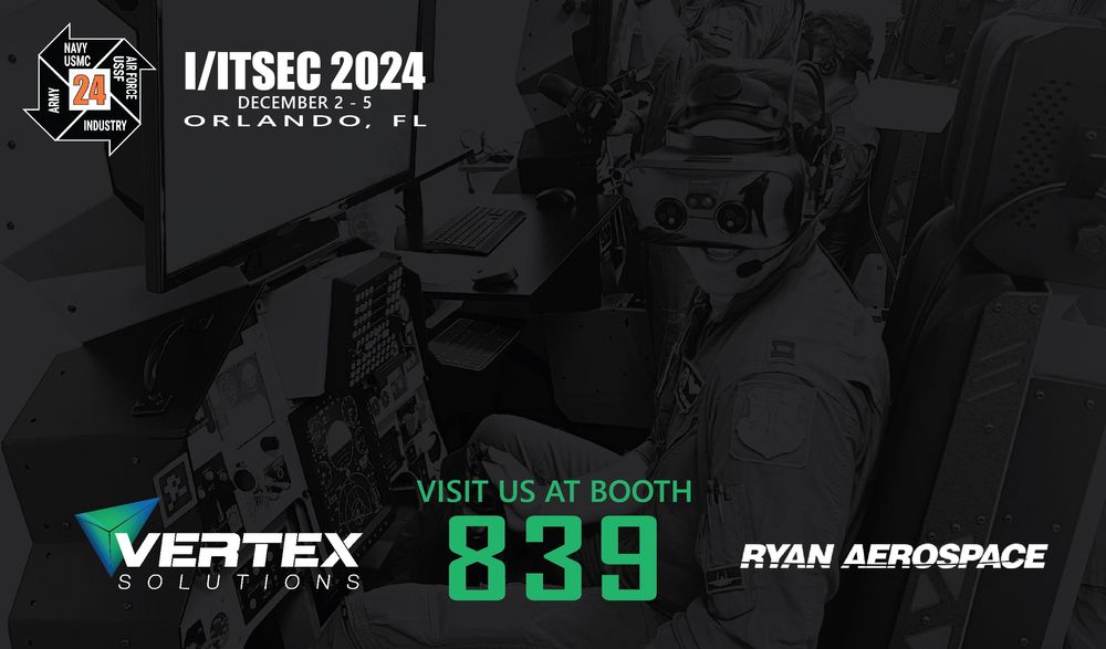 November 2024 Vertex-Ryan IITSEC PR Graphic-2024