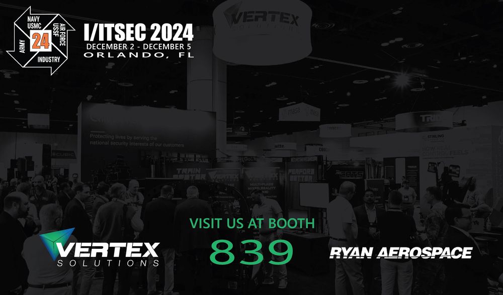 October 2024 Vertex IITSEC Webpage Graphic