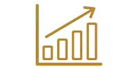 Upward Graph Icon