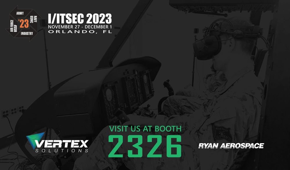 Vertex-Ryan IITSEC PR Graphic